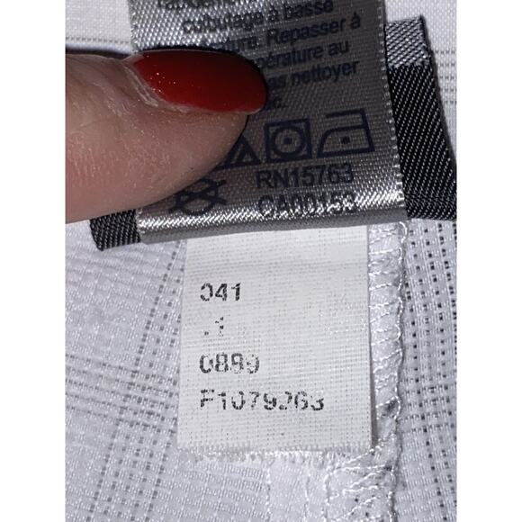 Champions Golf Shorts White & Black Plaid Men's Sz 36 Approx 36x10 - Picture 5 of 7